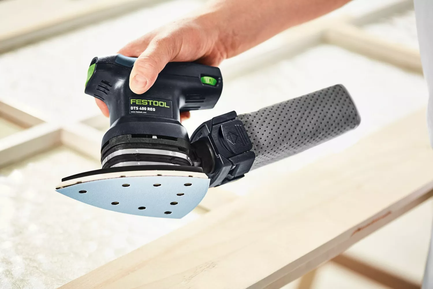 Festool DTS 400 REQ-Plus Deltaschuurmachine in systainer - 250W - 100x150mm