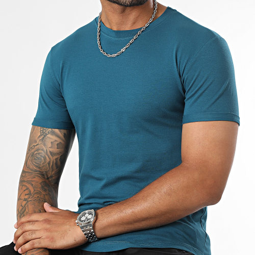 Tee Shirt Oversize 0145 Bleu Vert