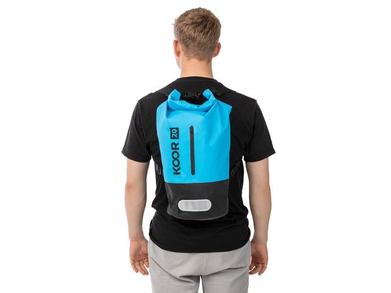 KOOR Dry Bag Toore Blau 20 l Wasserdichter Schwimmsack