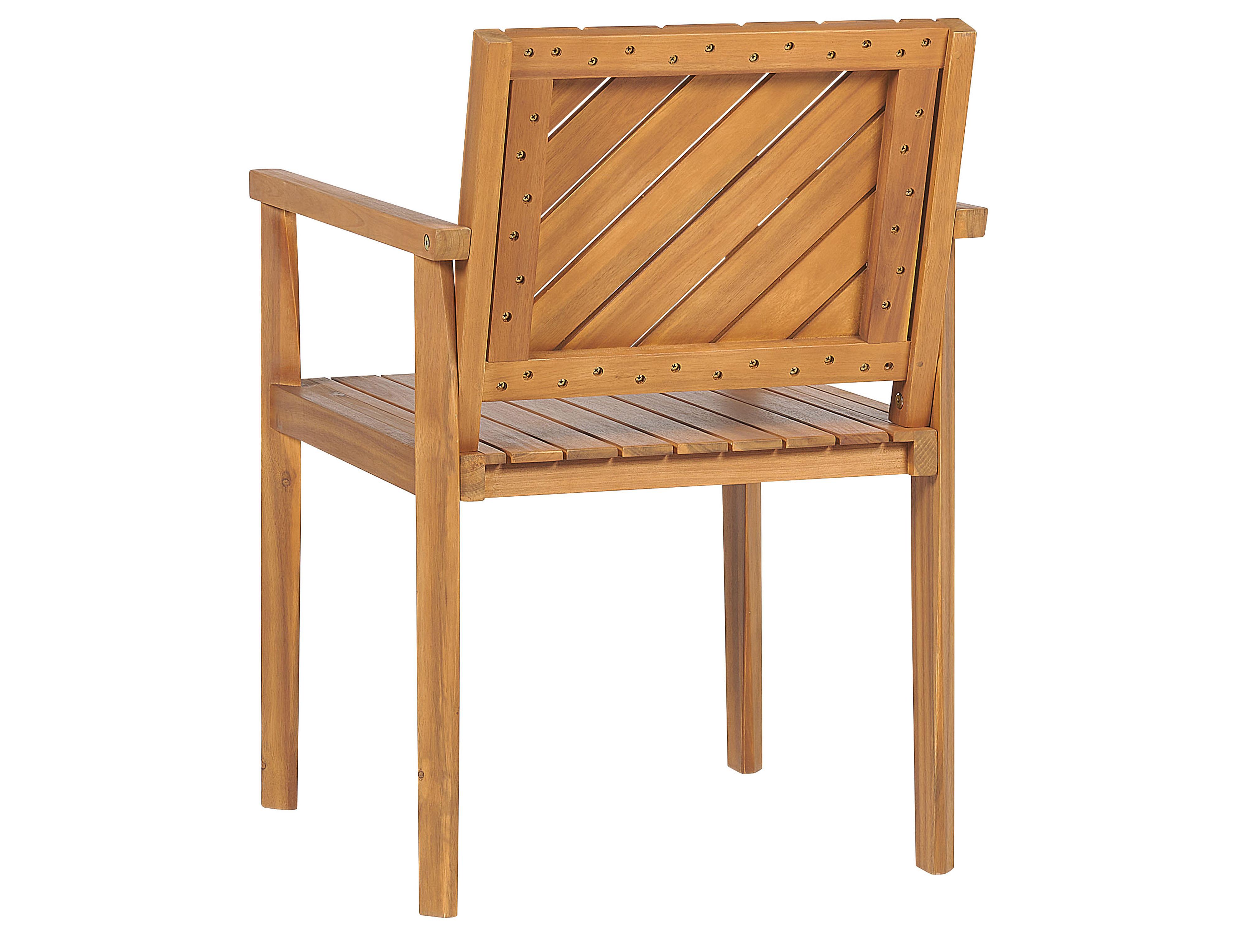Tuinset 6-zits BARATTI Acaciahout Bruin