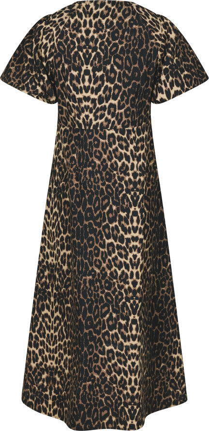 Neo Noir Illana Leo Dress Leopard