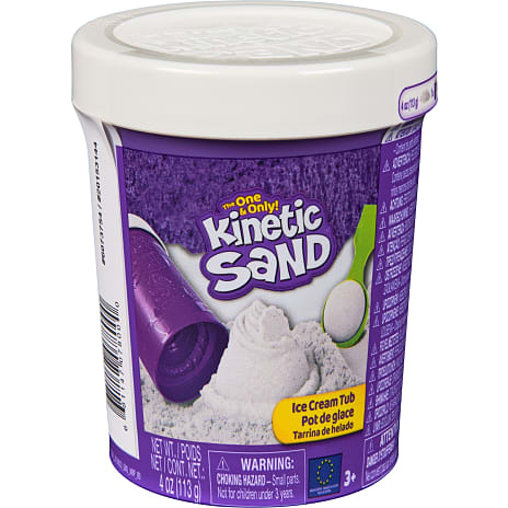 Kinetic Sand isbøtte – flere varianter – assorteret