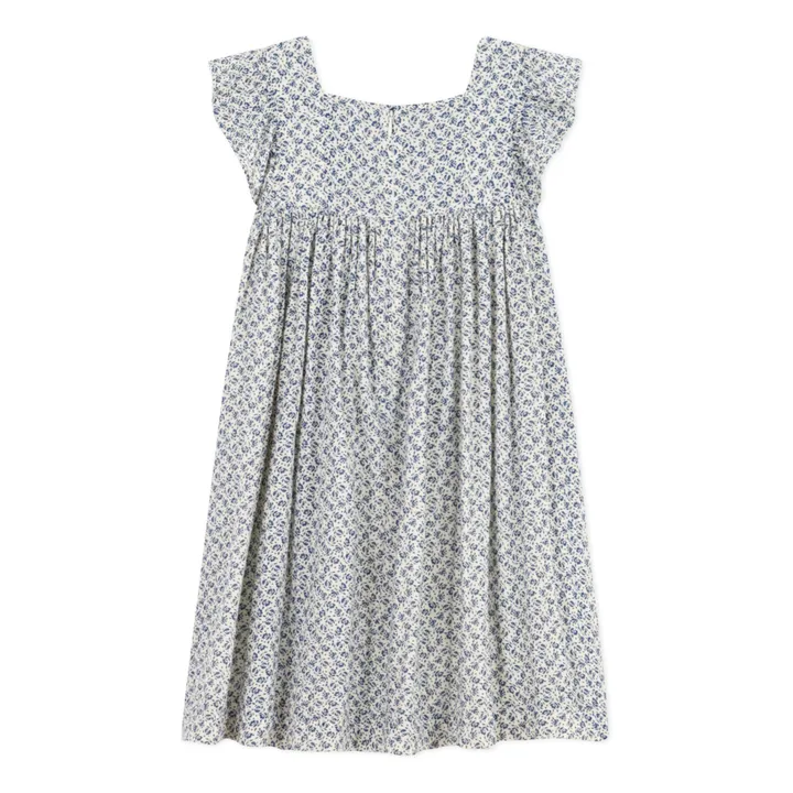 Petit Bateau Robe Mesange Gaze de Coton | Bleu