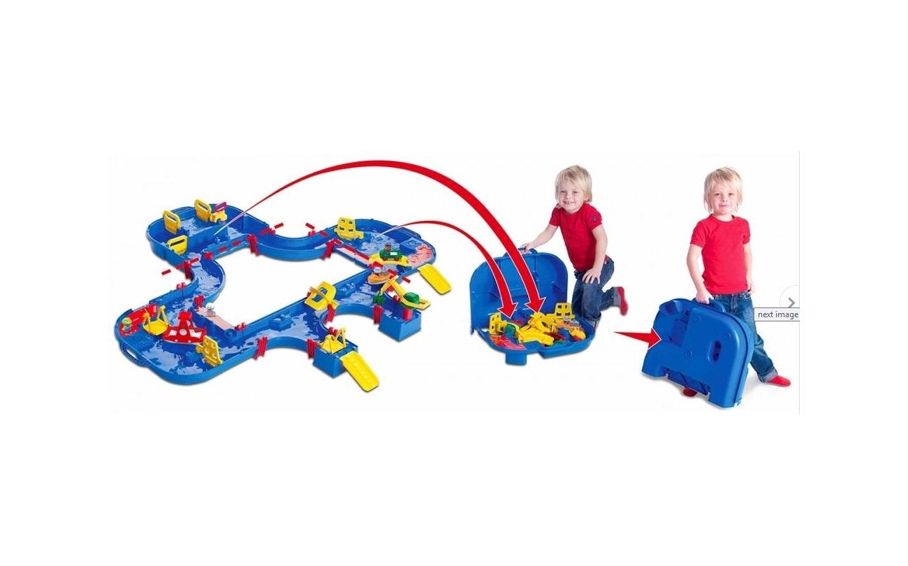 Aquaplay Mega LockBox Set 1544 met haven, sluis en ferry