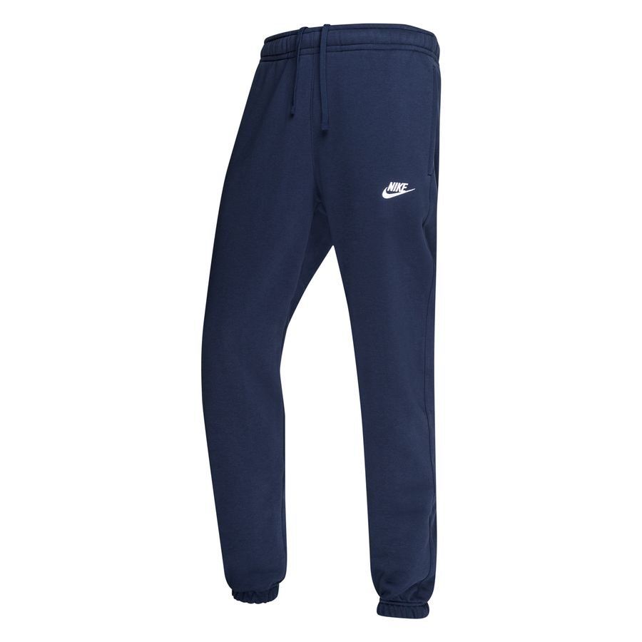 Nike Bas de Survêtement NSW Club - Bleu Marine/Blanc