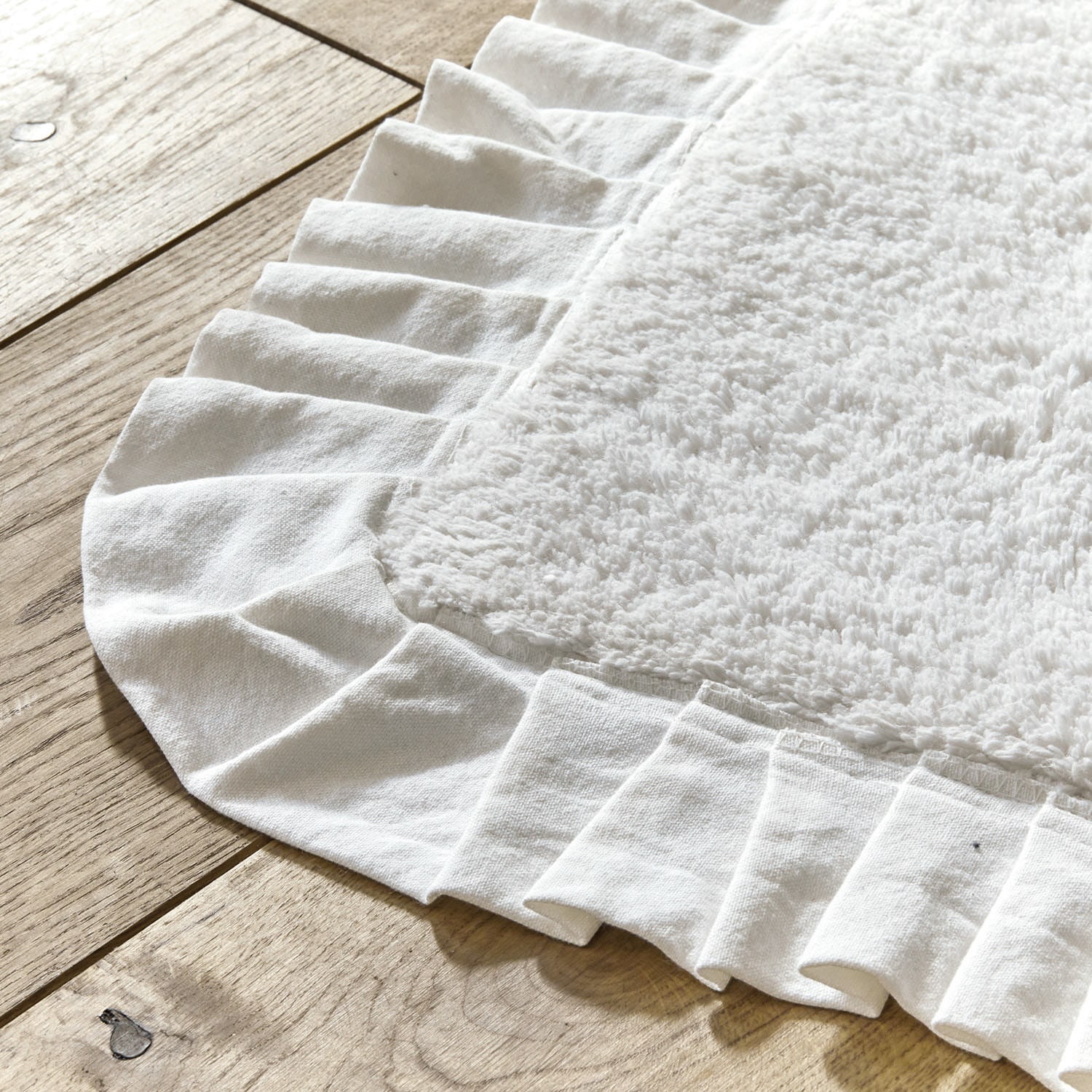Badematte Jasmin 40x60 cm | weiß