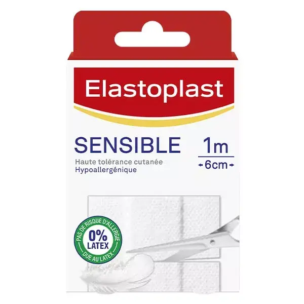 Curativo Elastoplast Sensitive 1m x 6cm
