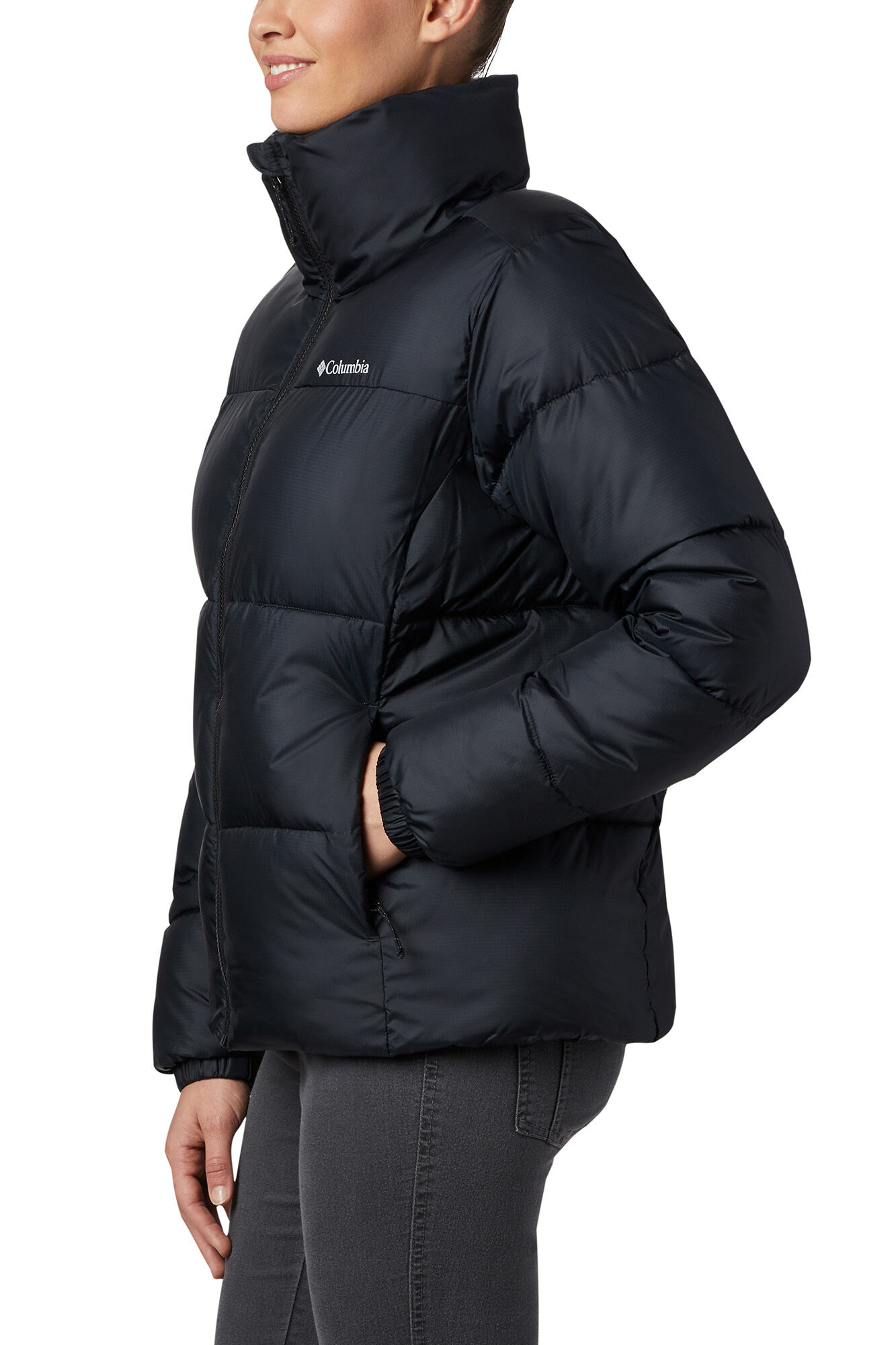 Chaqueta Feminina Puffect™ de Columbia - Preto