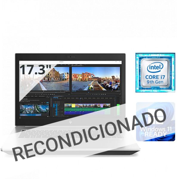 HP Zbook 17 G6 i7-9850H 64GB SSD 1TB 17.3