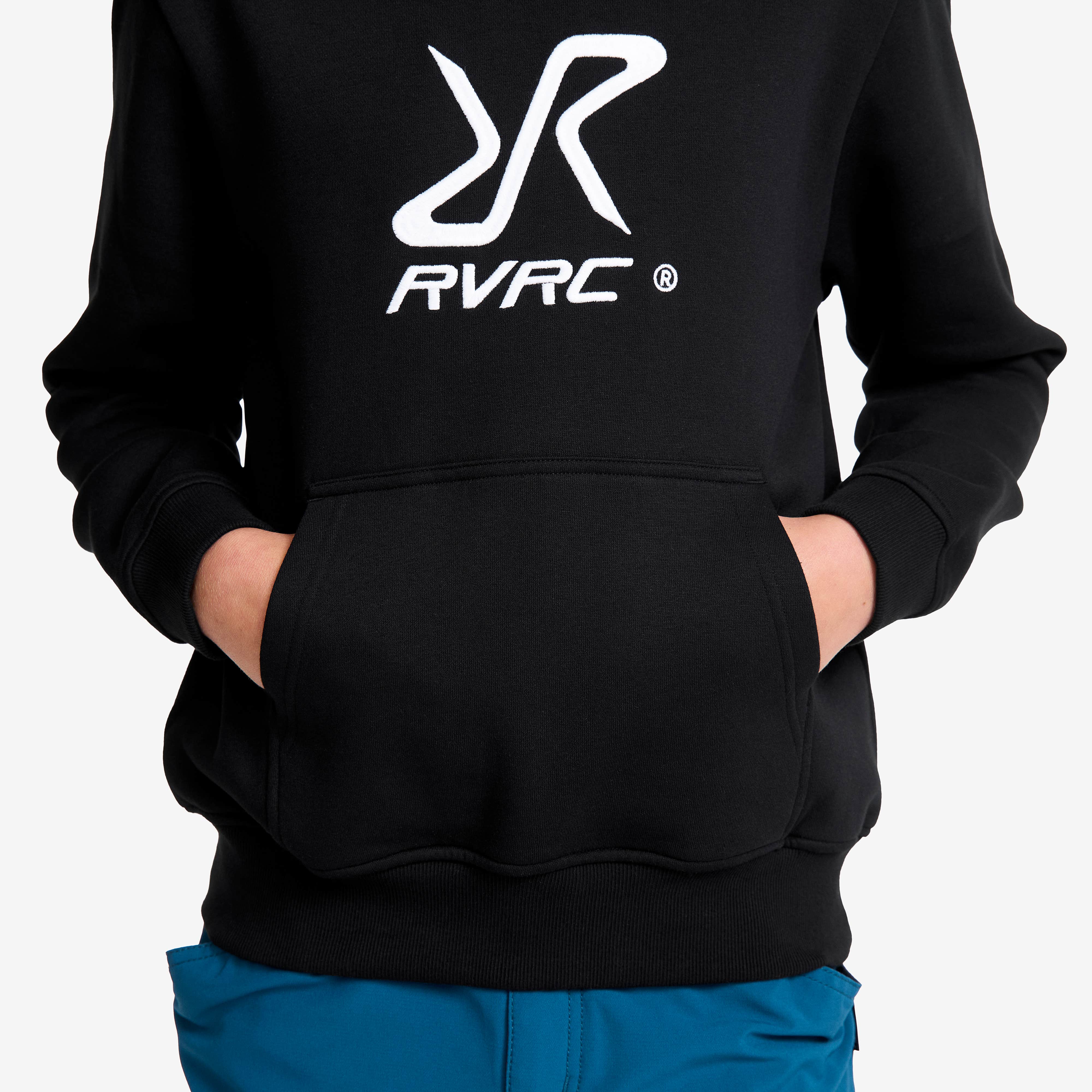 RVRC Hoodie Teens Black/White