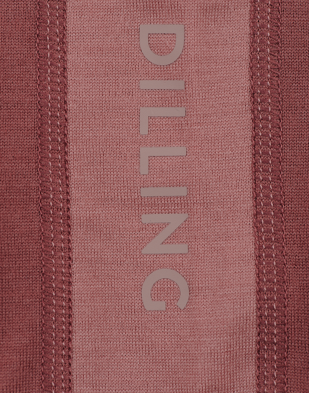 Legging van merinowol voor dames in Rouge