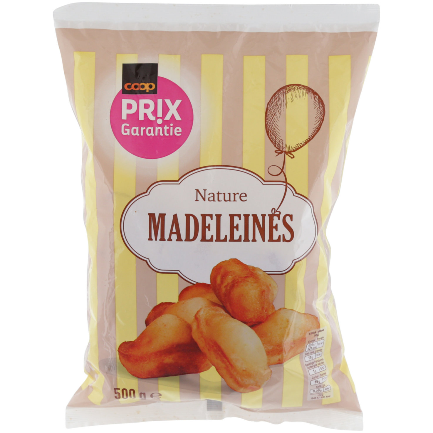 Prix Garantie Madeleines 17 Stück -