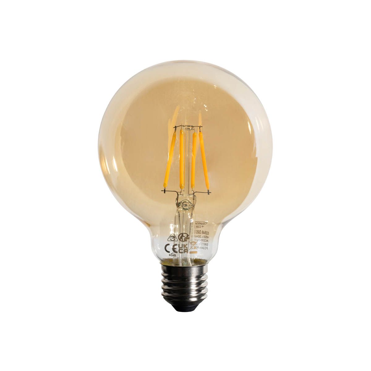 E27 dimbare LED lamp G95 5W 450 lm 2700K