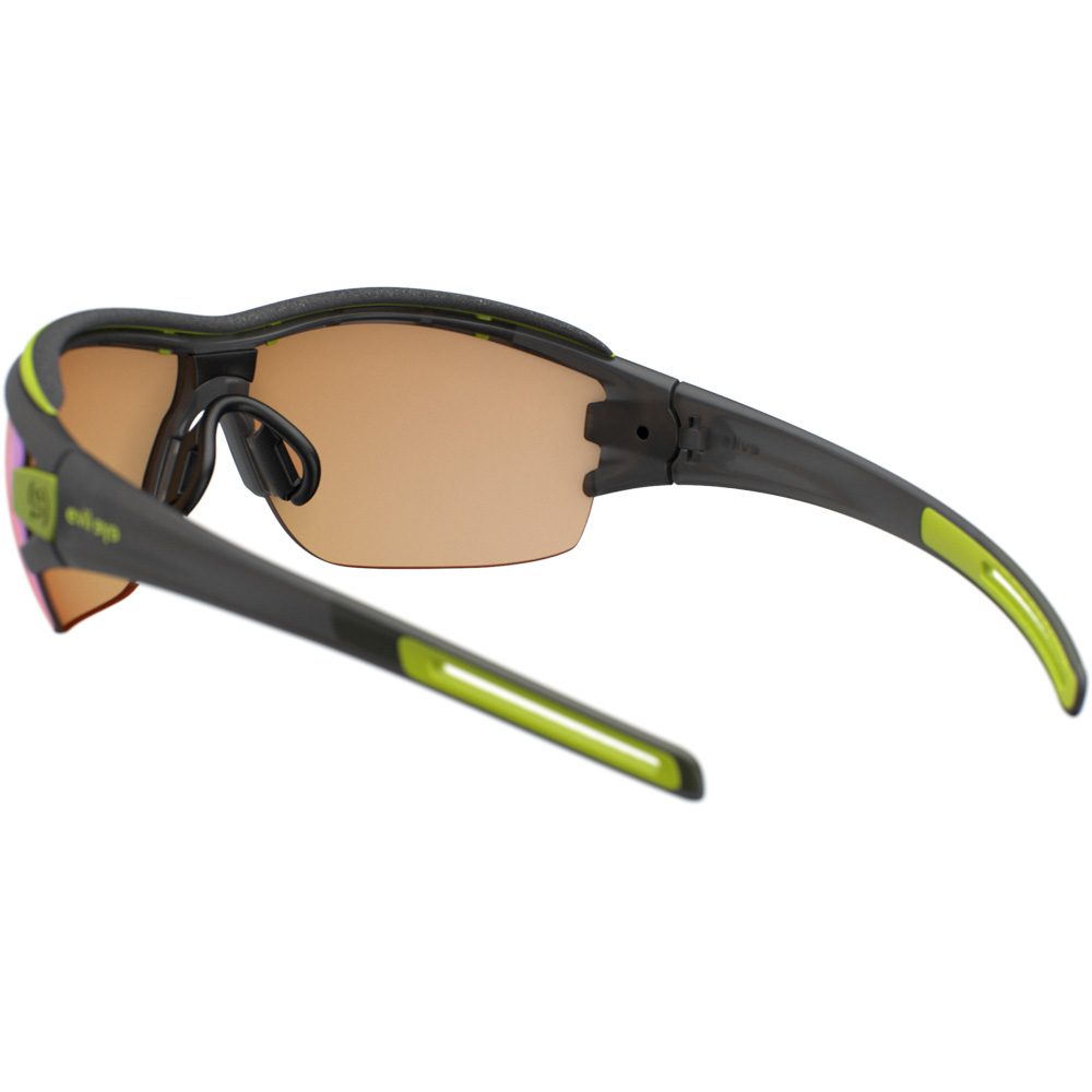 evil eye trace ng pro Sonnenbrille dark grey transparent matt