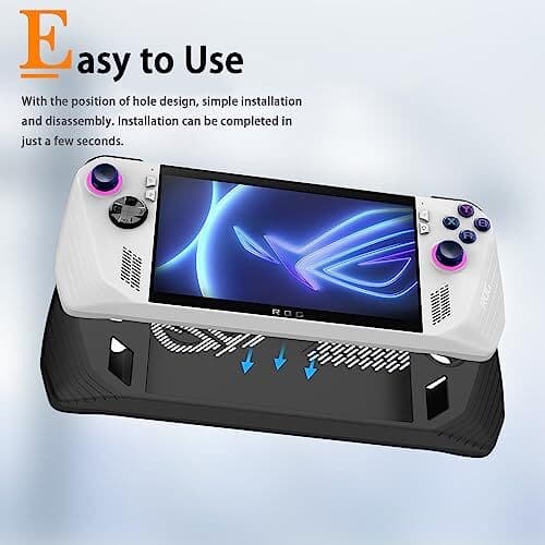 Silikone beskyttelsescover til ASUS Rogally Hvid