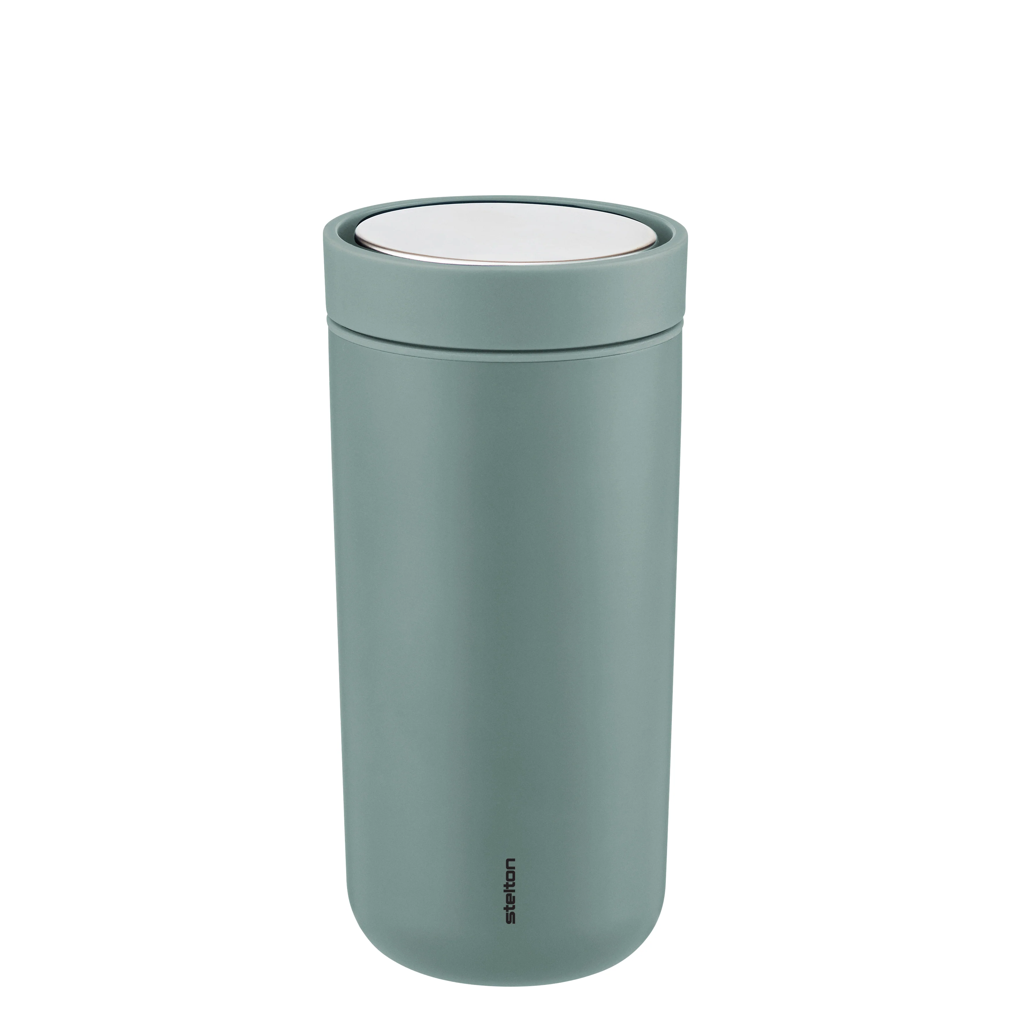 Stelton  To Go Click termokop, Dusty Green - 0,4 L.