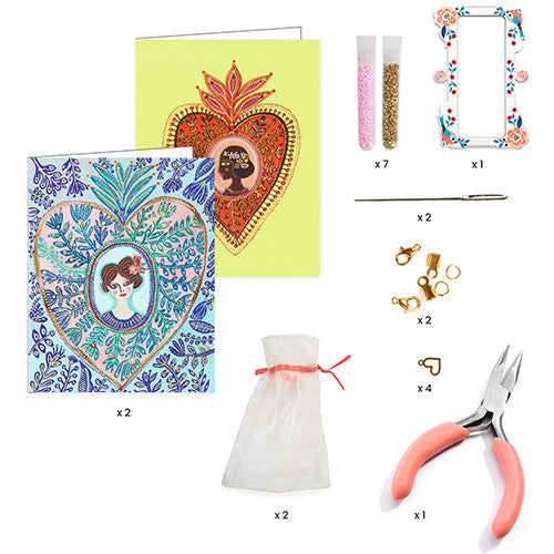 Djeco armbandjes maken me & you - miyuki and hearts