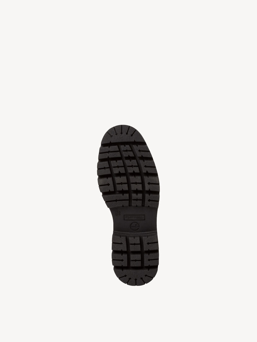 Leren Chelseaboot - zwart