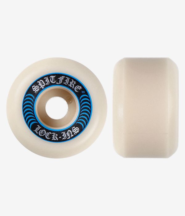 Spitfire Formula Four Lock Ins Rollen (white blue) 55 mm 99A 4er Pack