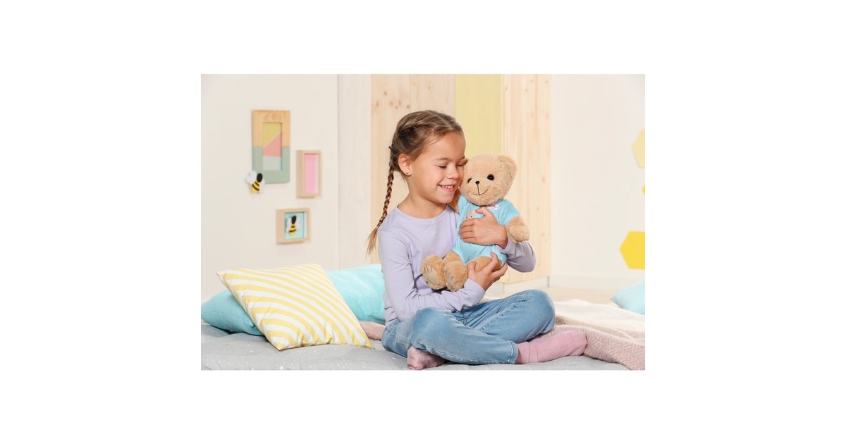 ZAPF CreationBABY born - Beer blauw Pluchenspeelgoed