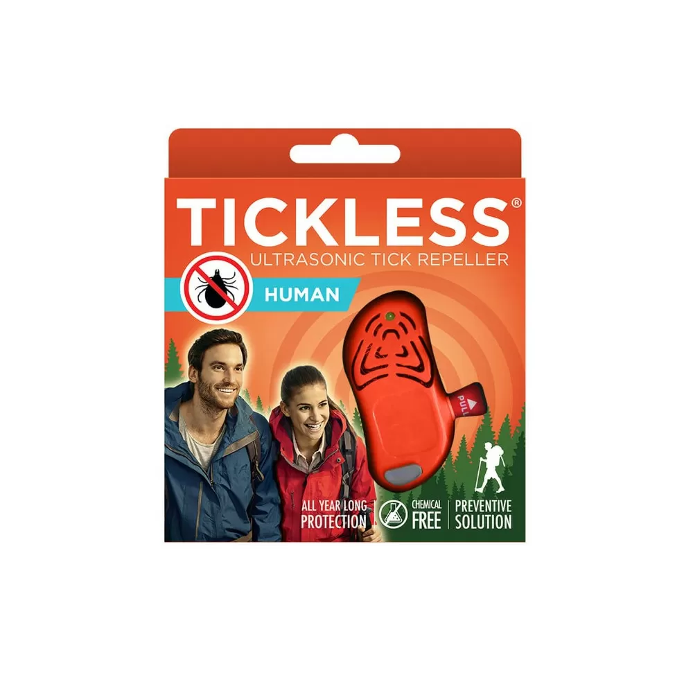 Tickless flåtbeskyttelse til voksne - orange