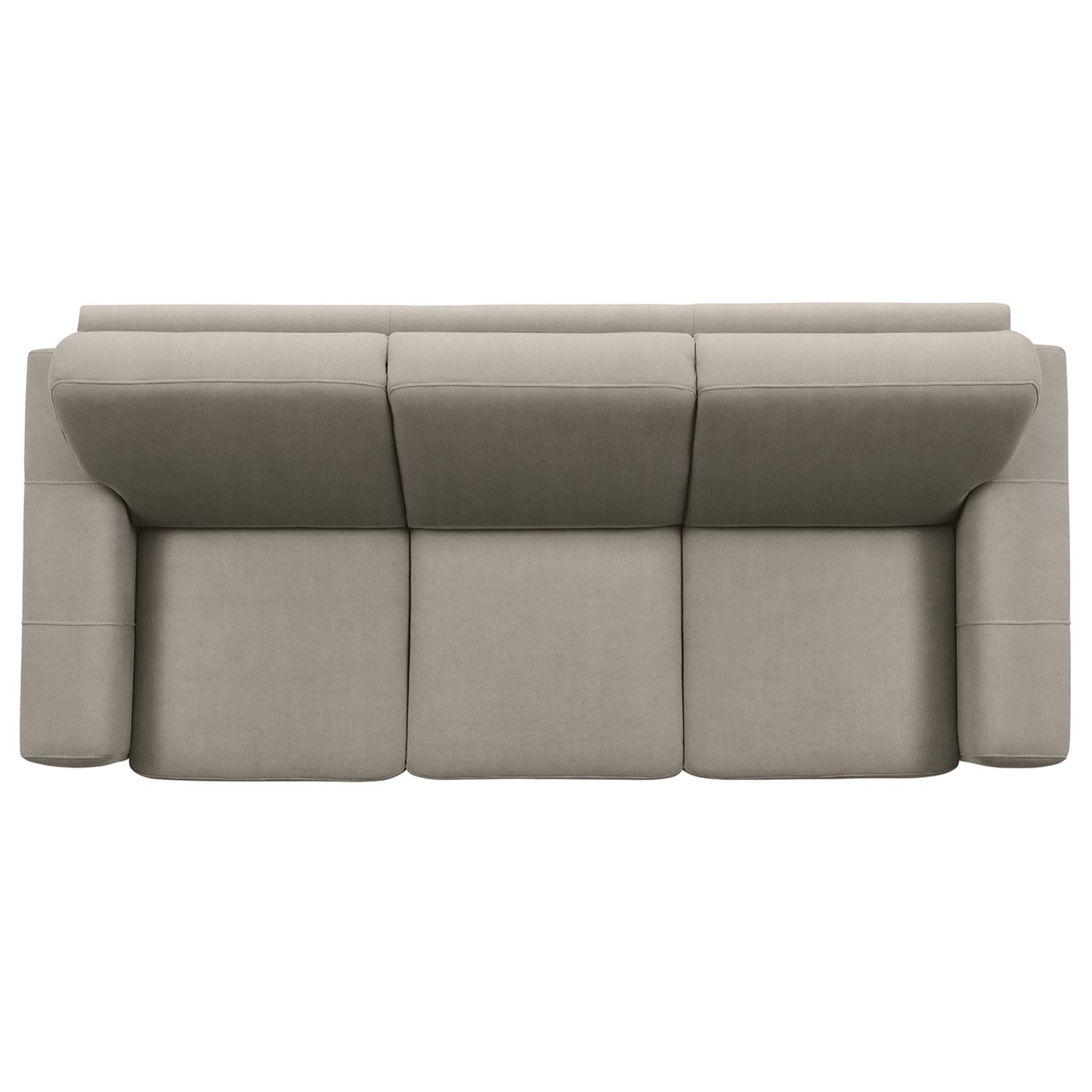 polsterpower 3-Sitzer-Sofa - Holiday alu - Basismodell