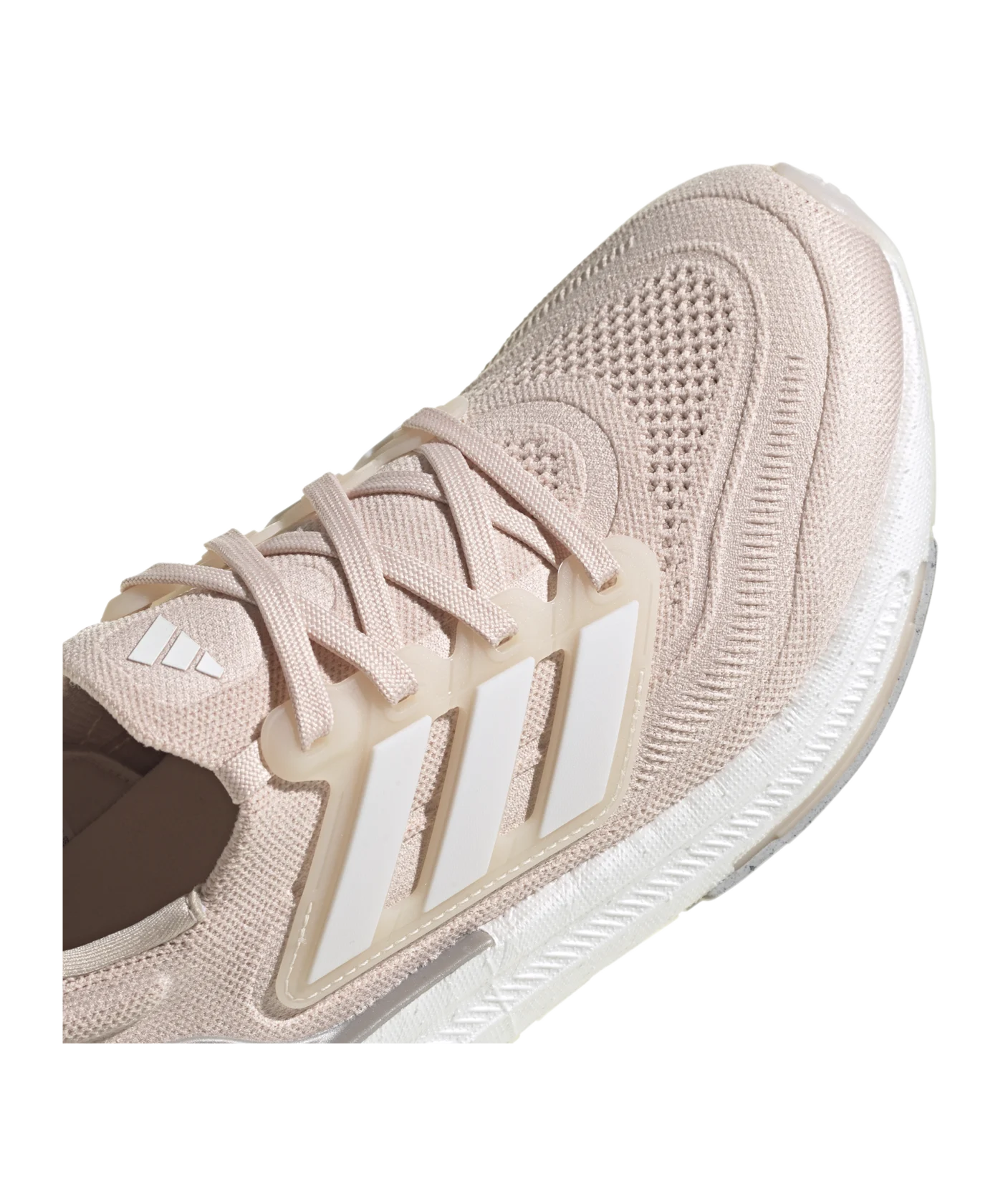 adidas Ultraboost Light Damen Beige Weiss Laufschuh