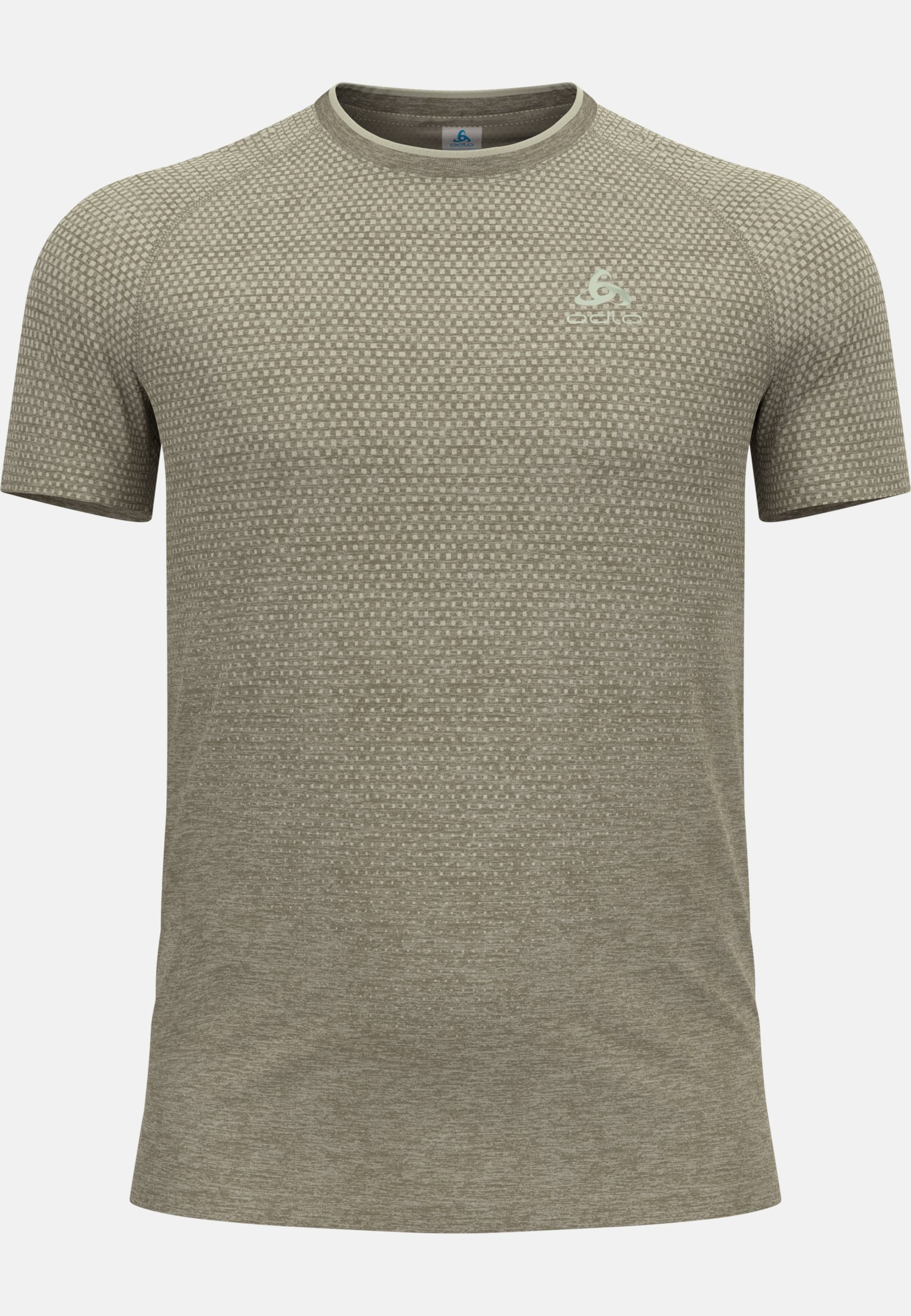Essentials Seamless Laufshirt in vetiver melange