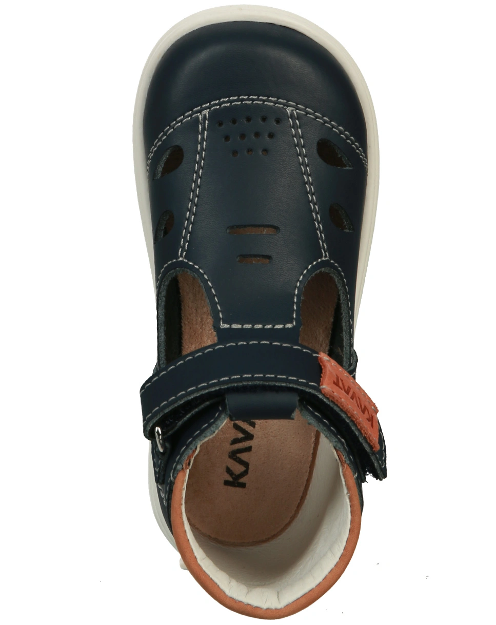 Klett-Lauflernsandalen BACKE XC in blau