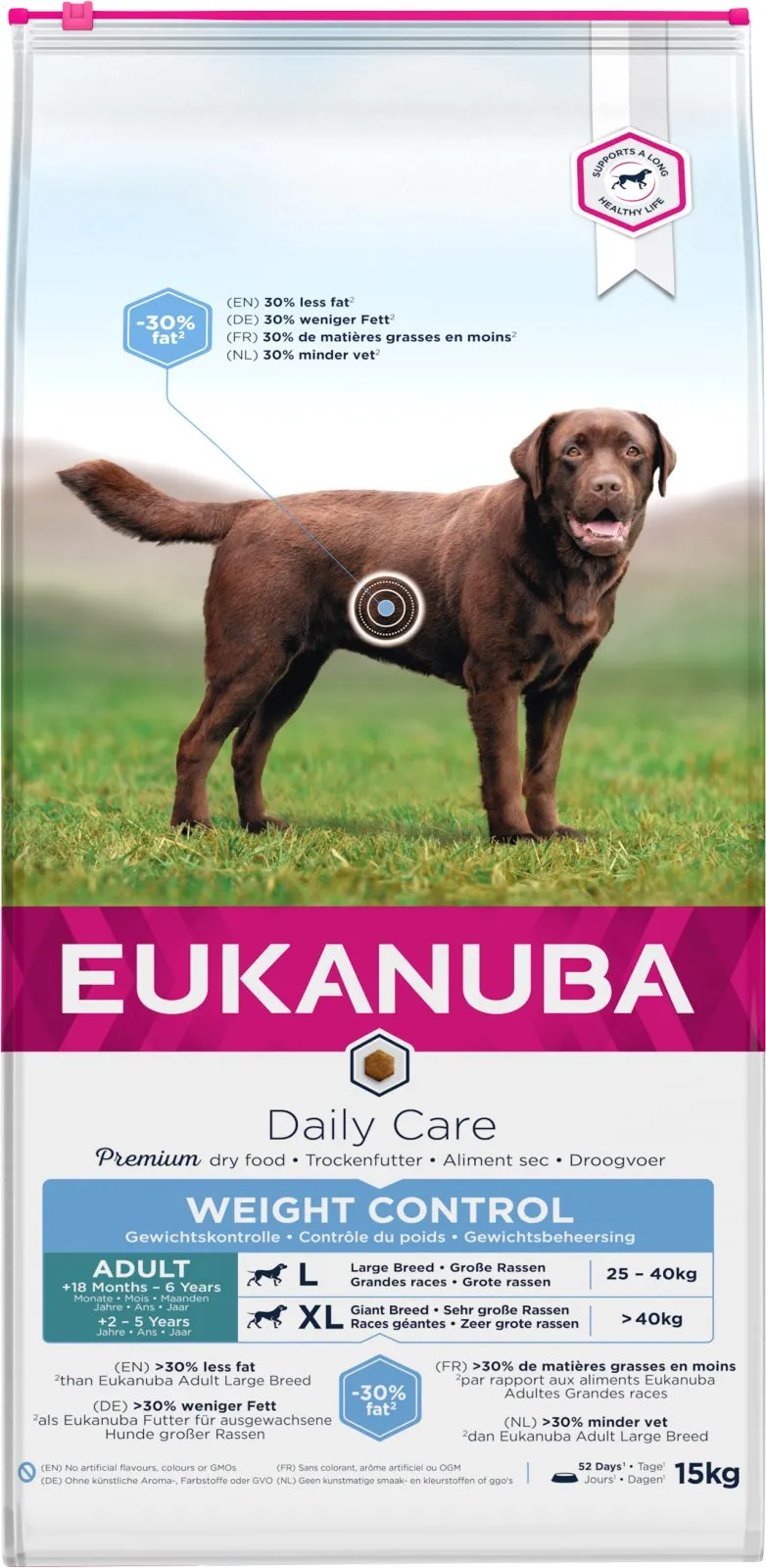 Eukanuba Euk DailyCare Adult Weight Control Large 15 kg