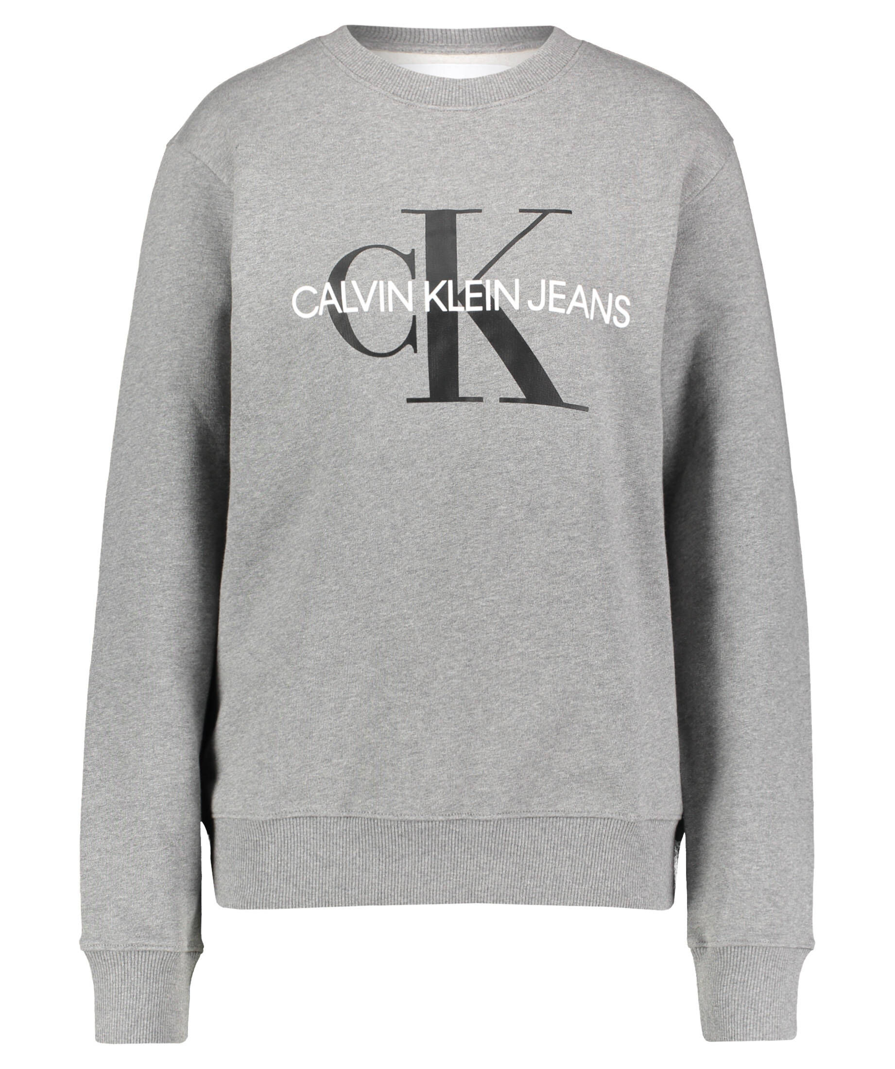 CALVIN KLEIN JEANS| Herren Sweatshirt ICONIC MONOGRAM CREWNECK