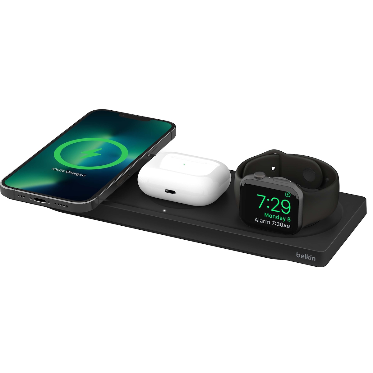 Belkin 3-i-1 trådløs ladestasjon med MagSafe