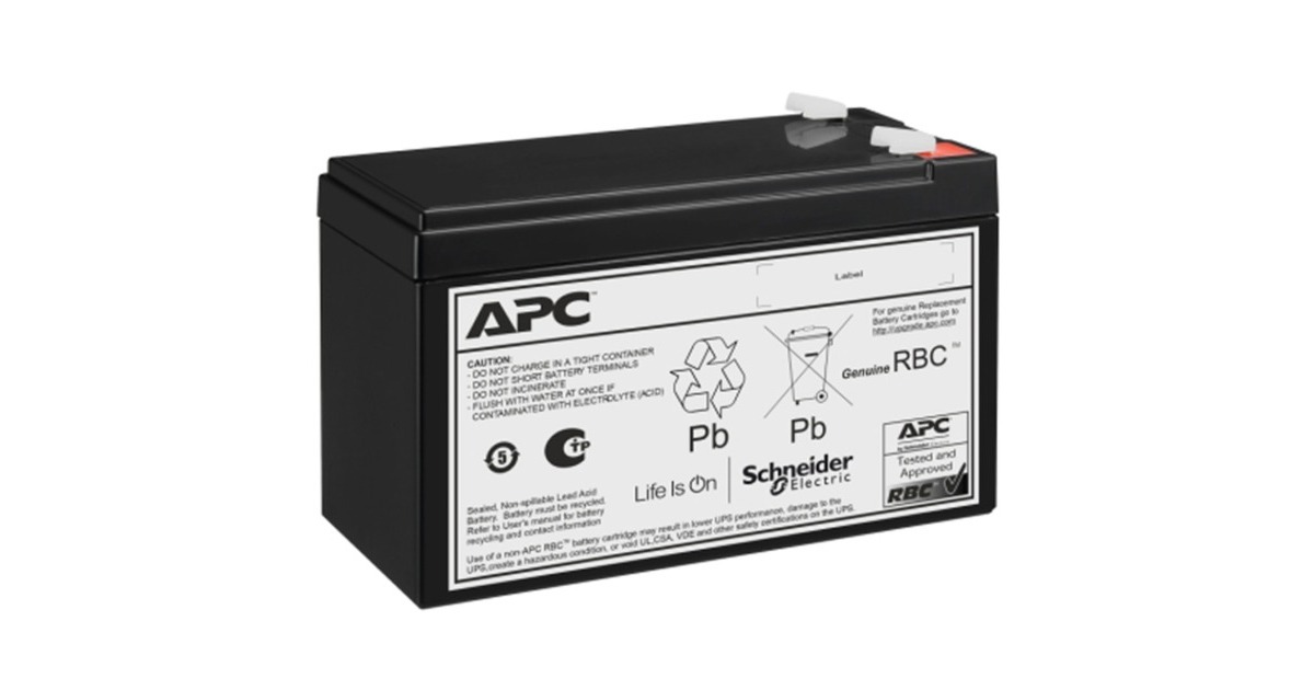 APCBatterij Vervangings Cartridge APCRBCV210  (Zwart)