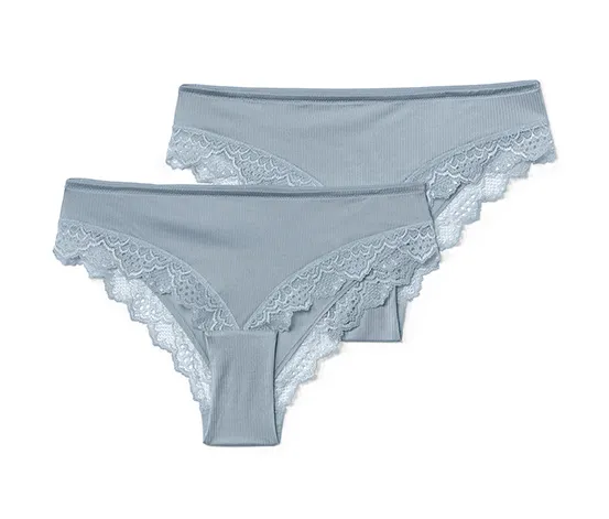 2 Brazil-Slips, blau