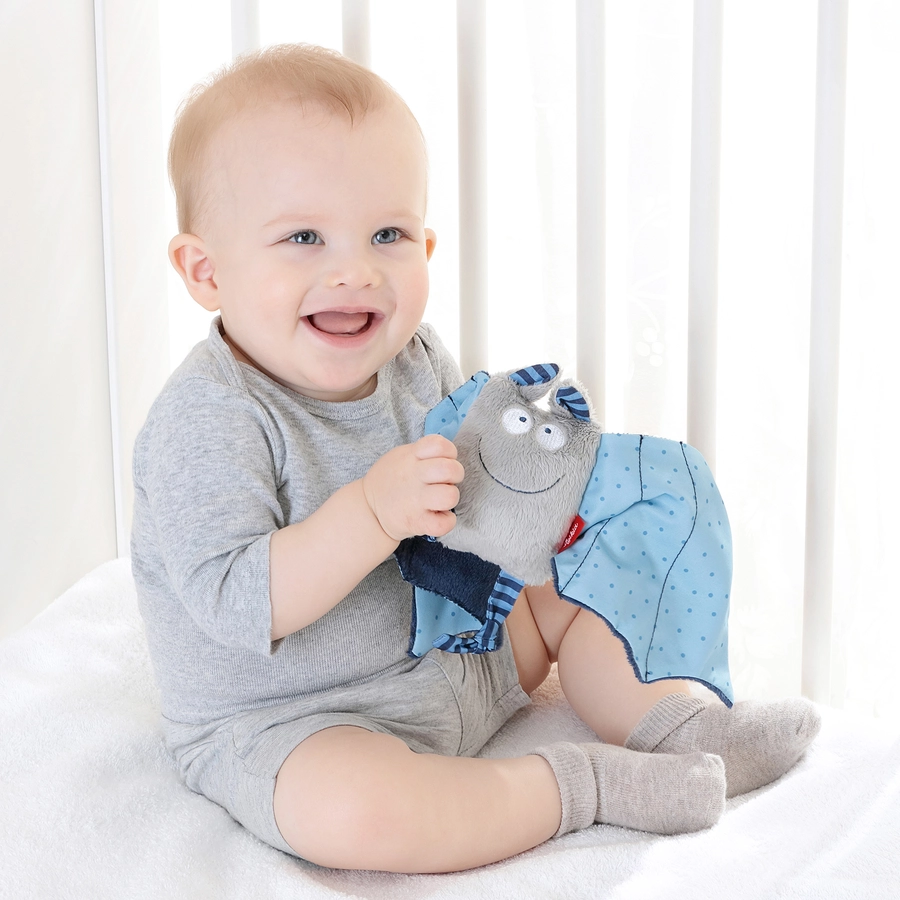 sigikid® Schnuffeltuch Fledermaus Baby bite me!