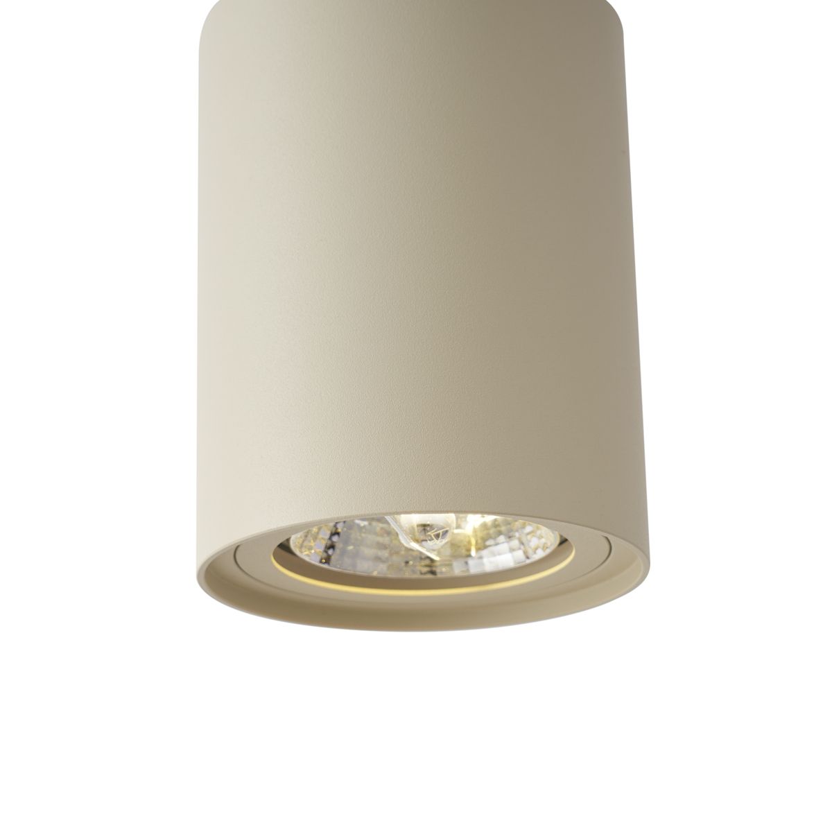 Moderne hanglamp beige met wit voor railsysteem 1-fase GU10 70mm - Iconic Holt