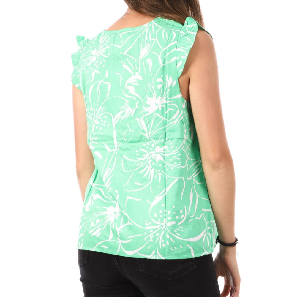 Only T-Shirt Vert Femme Only Alma Life