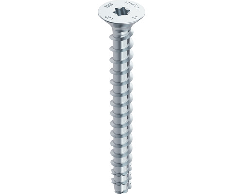 HECO-MULTI-MONTI-plus F Betonschroef verzonken kop TX 6x60 mm blauw verzinkt 100 stuks