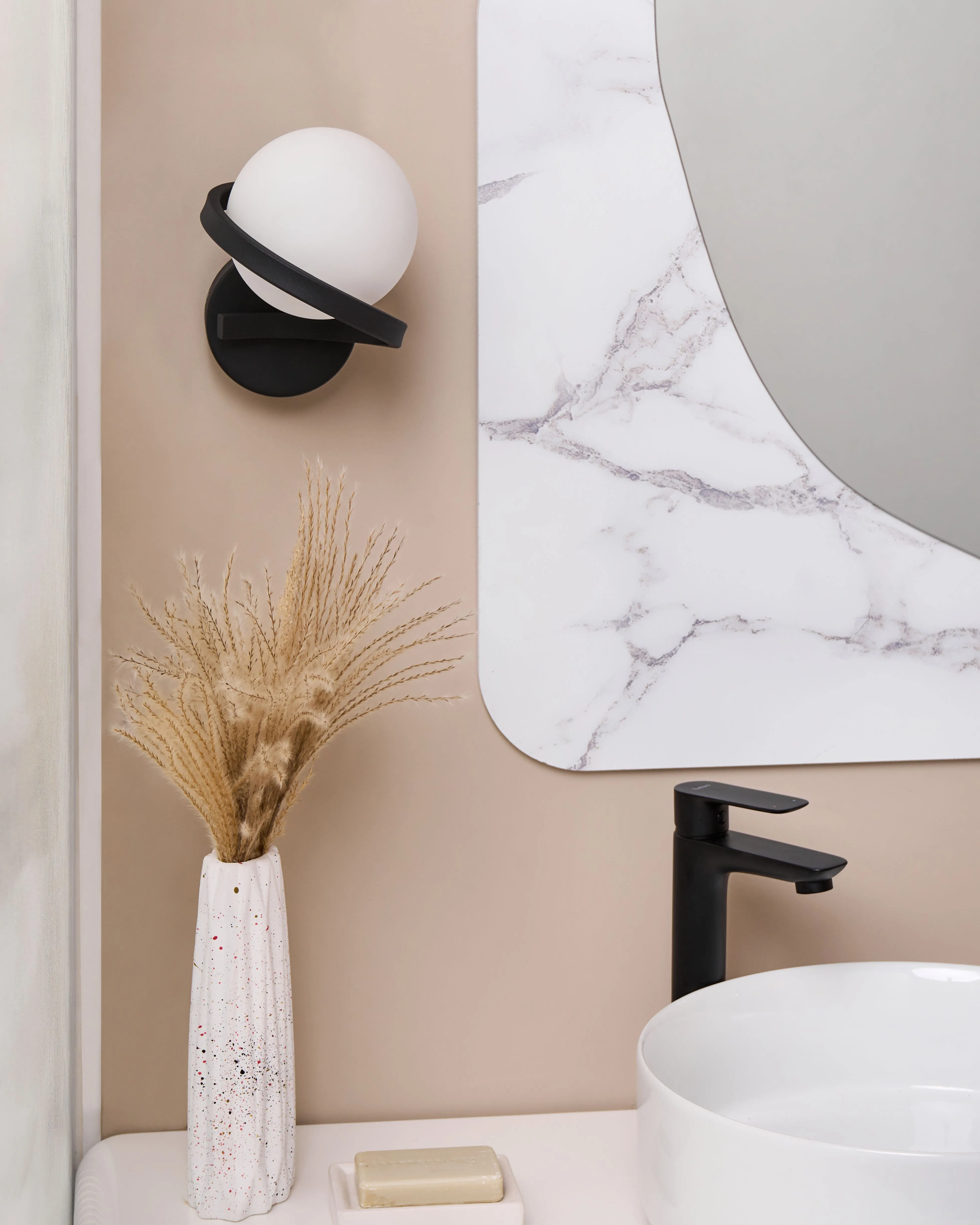 Wandlamp COLAGNE Metaal Zwart