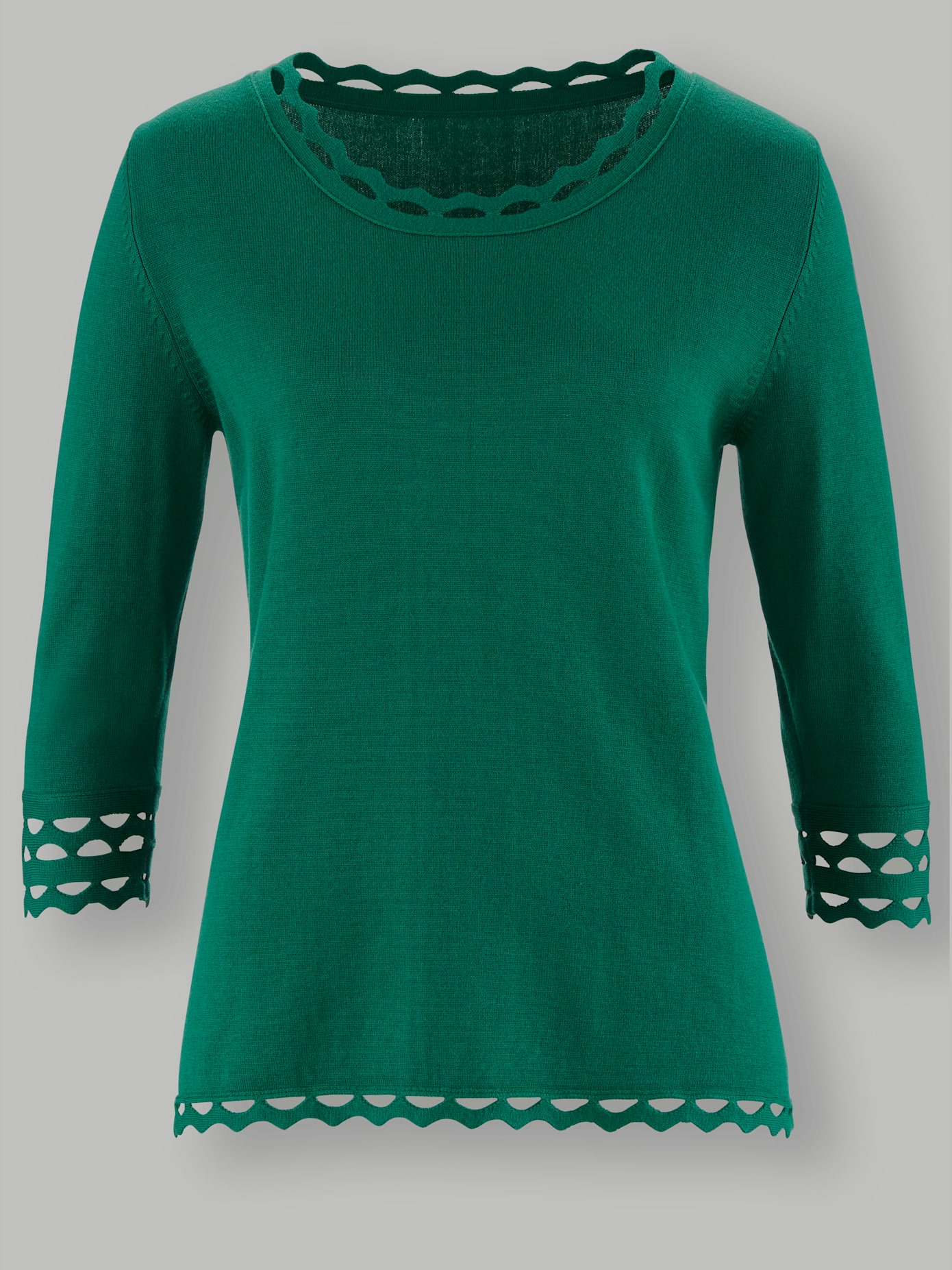 Pull à manches 3/4 viscose