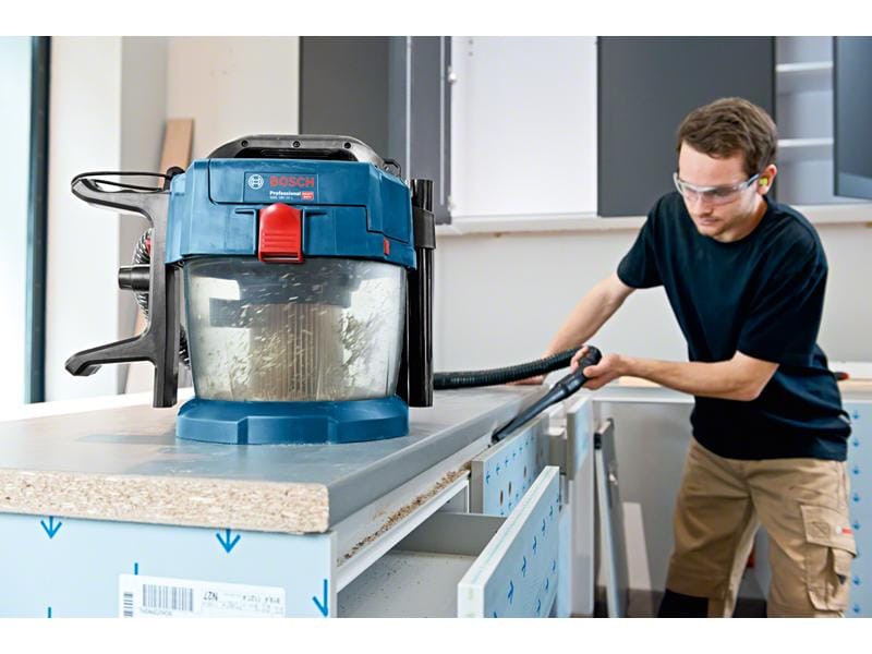 Bosch Professional Akku-Nass-/Trockensauger GAS 18V-10L Sol Akku-Staubsauger
