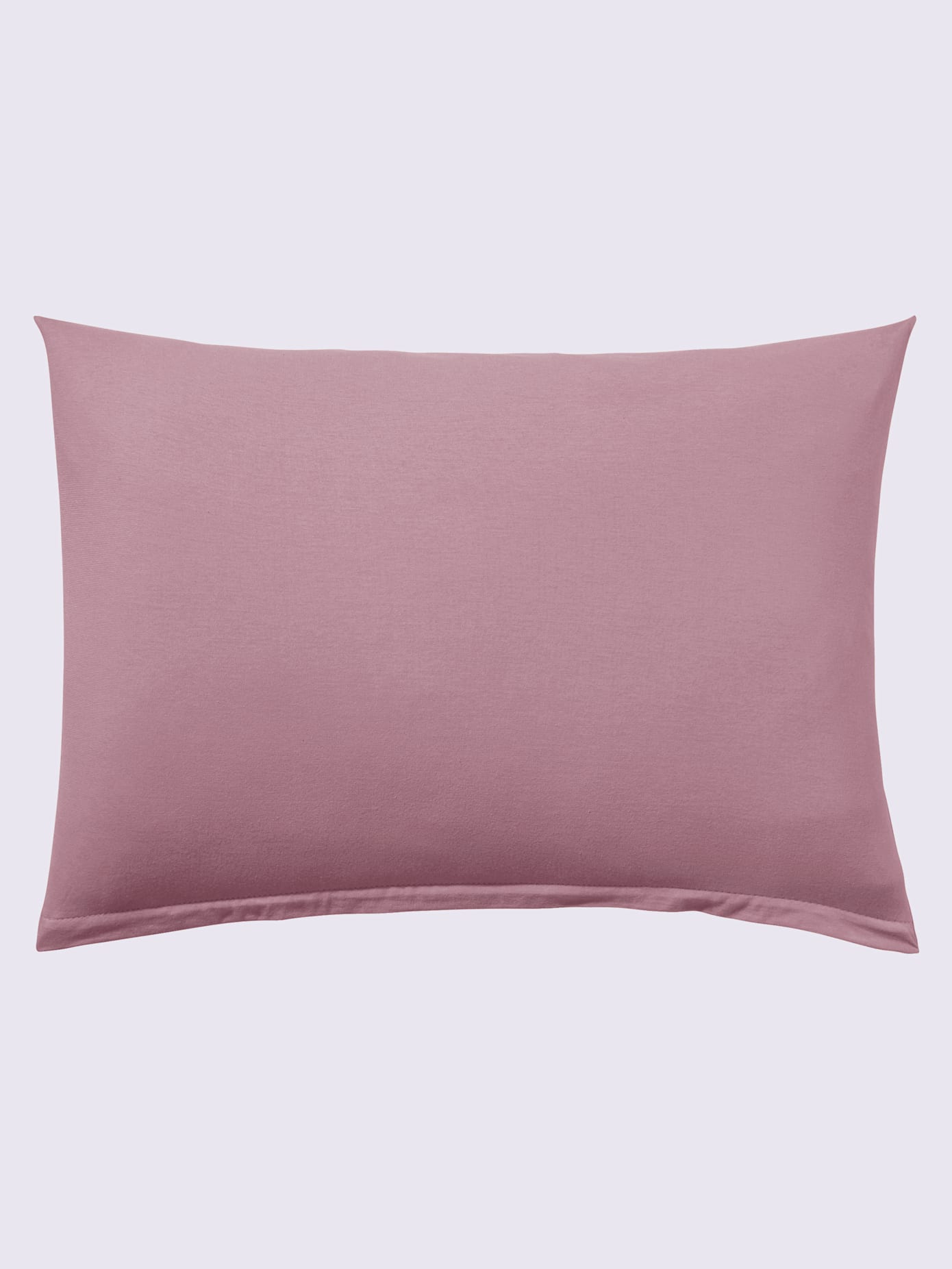 Housses de coussin jersey fin maco à repassage superflu