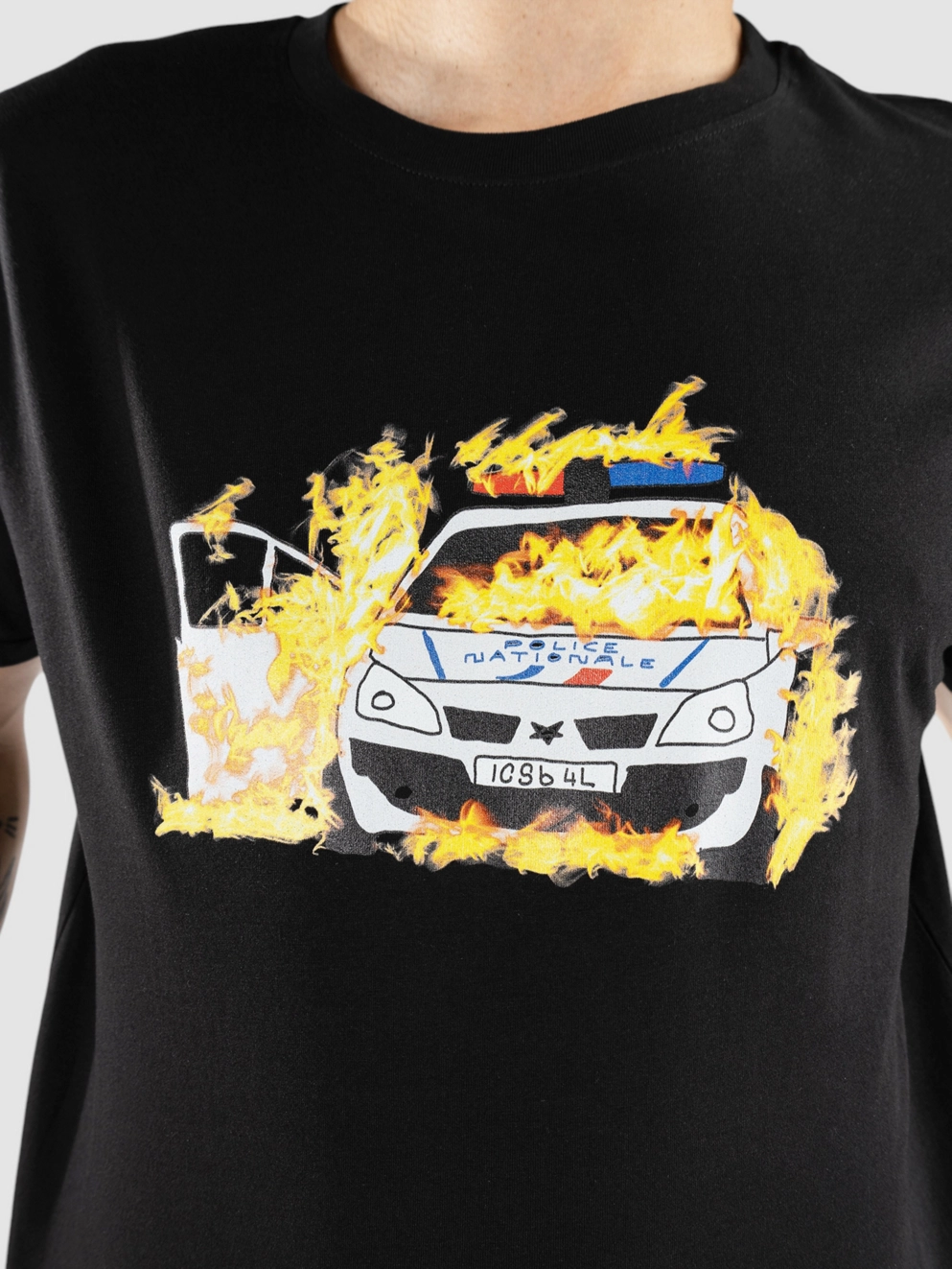 Ice Cream SB Ftp5 Logo T-Shirt black