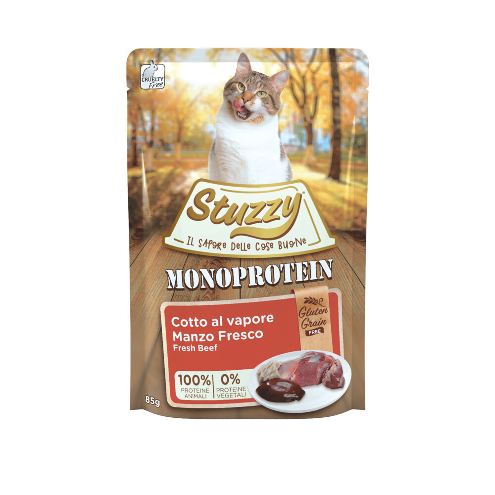 20x Stuzzy Kattenvoer Monoprotein Rund85 gr