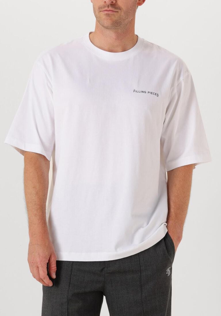 witte filling pieces t-shirt t-shirt boxy