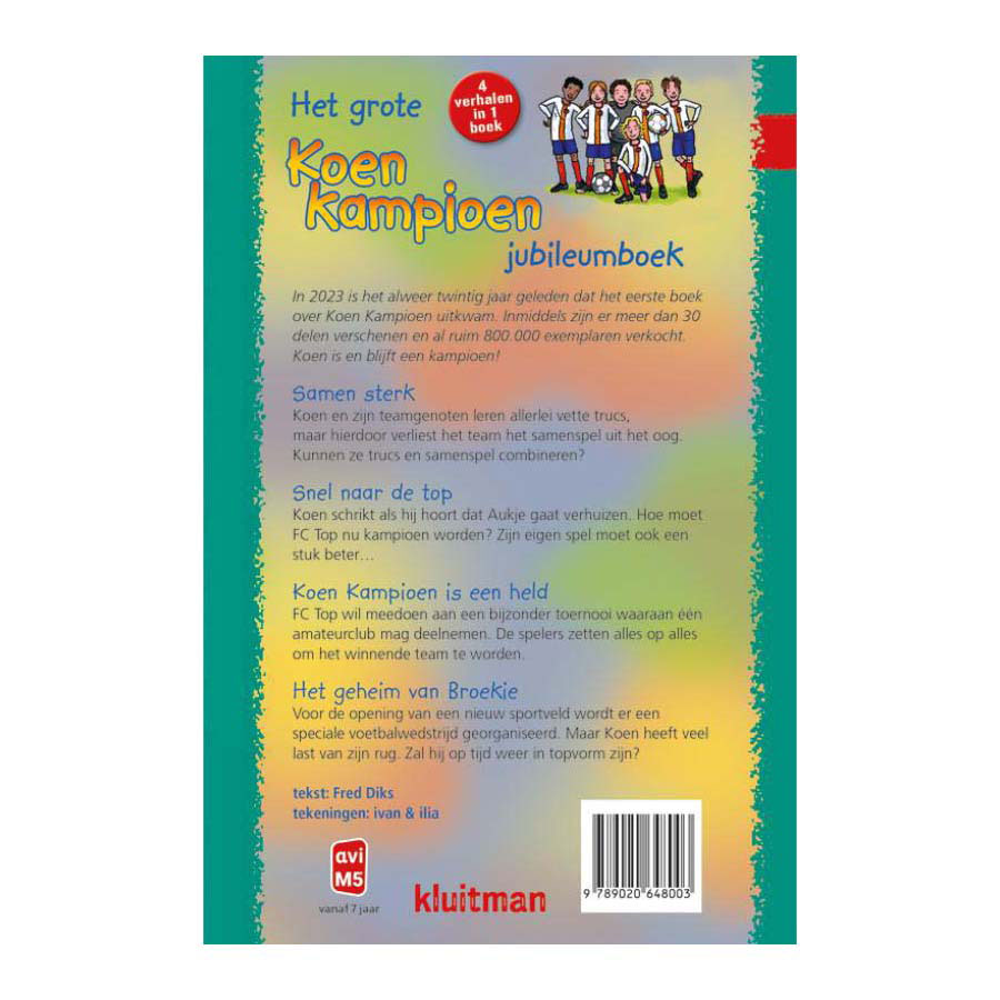 Het Grote Koen Kampioen Jubileumboek AVI E5