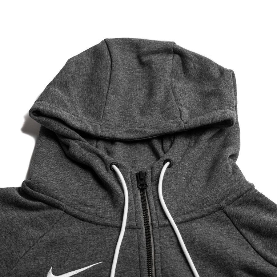 Nike Sweat à Capuche Fleece FZ Park 20 - Gris/Blanc Femme