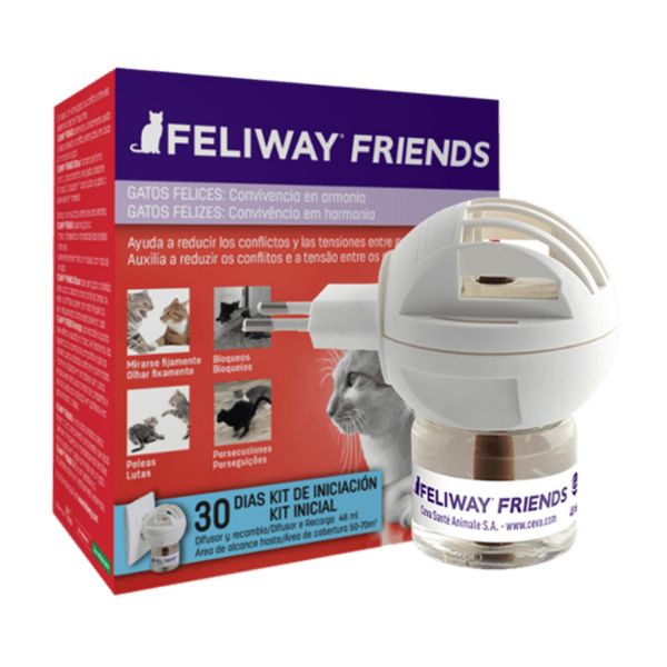 Feliway Friends Difusor Elétrico   Recarga 48ml