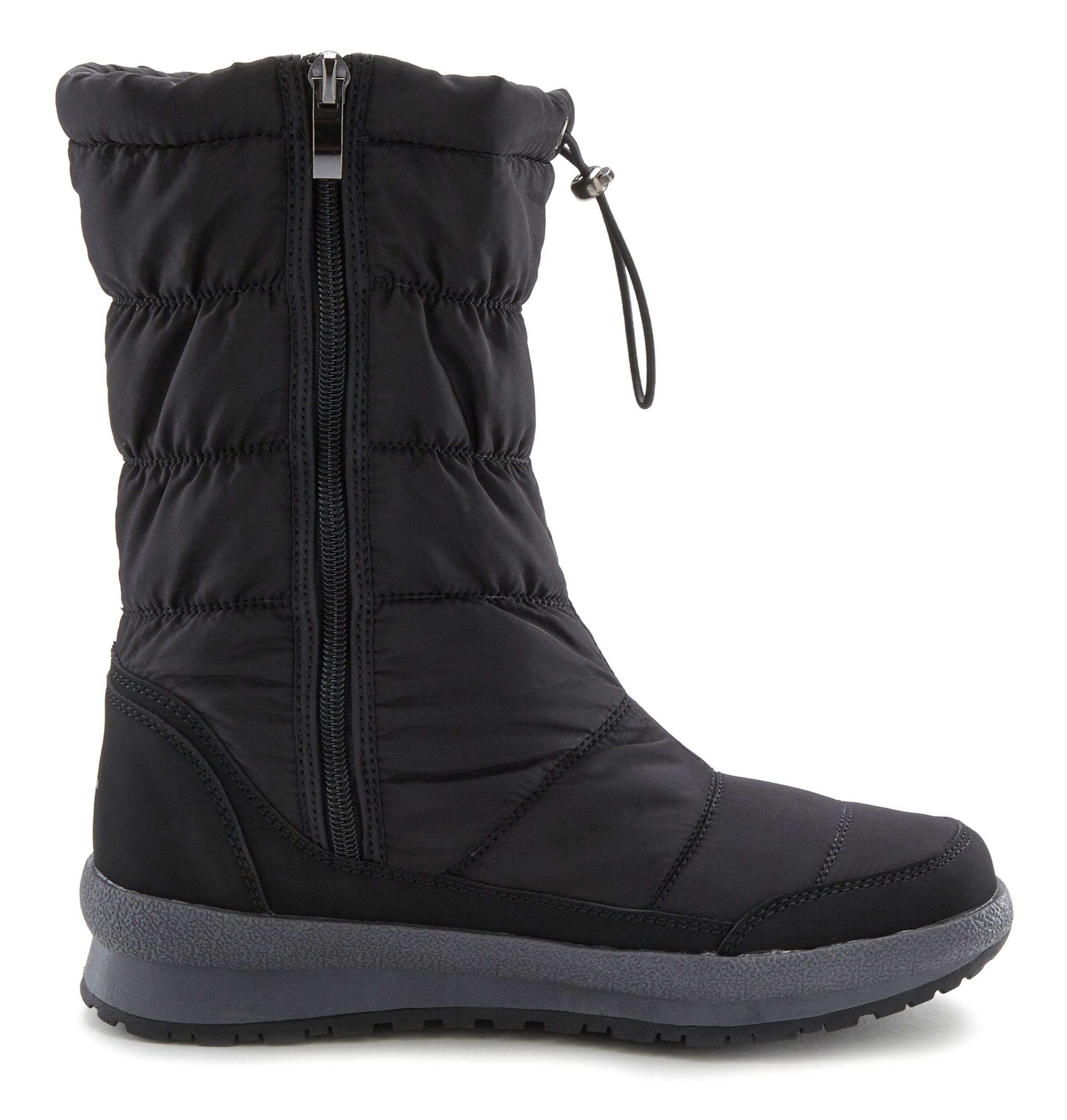 LASCANA Winterstiefel in schwarz