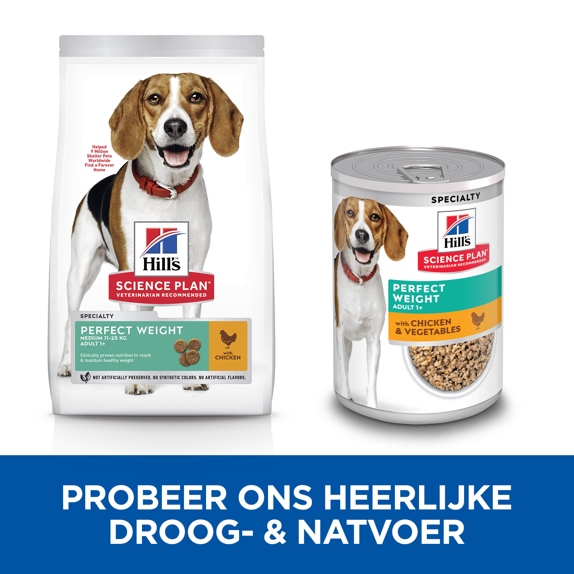Hill's Science Plan Adult Perfect Weight - Natvoer